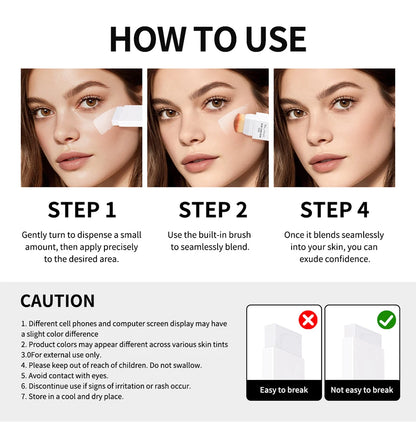 Korean Color-Changing Foundation Stick